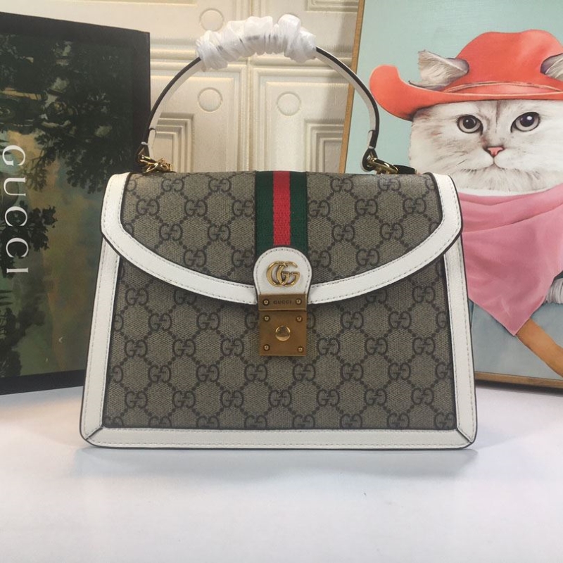 G*u*i top handle bags